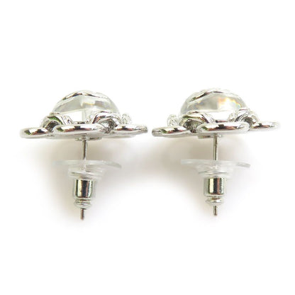 Chanel Earrings Silver — view 4