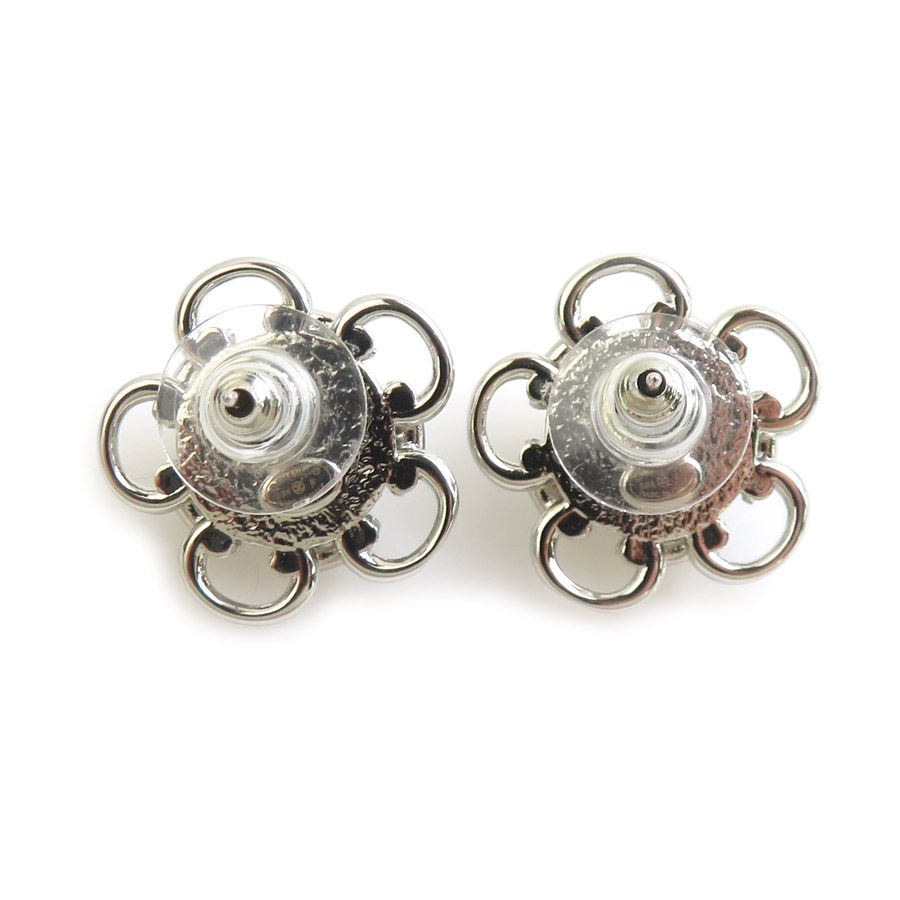 Chanel Earrings Silver — view 5