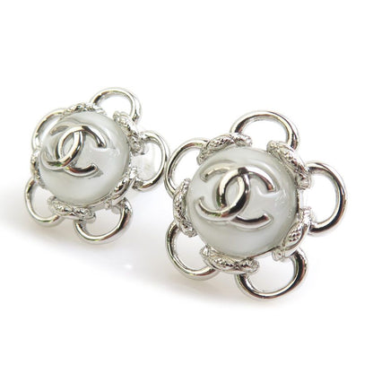 Chanel Earrings Silver — view 2