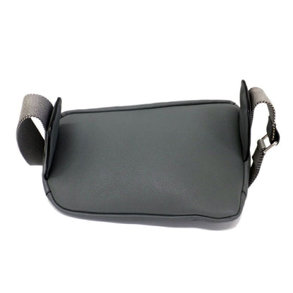 Loewe Puzzle Sling Belt Bag Calfskin Nylon Gray Black Yellow — view 2