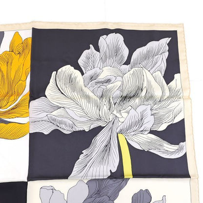 Hermes Carre 90 Etude Pour Un Iris Scarf — view 6