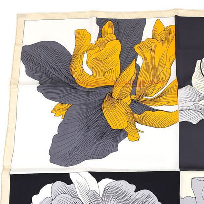 Hermes Carre 90 Etude Pour Un Iris Scarf — view 5