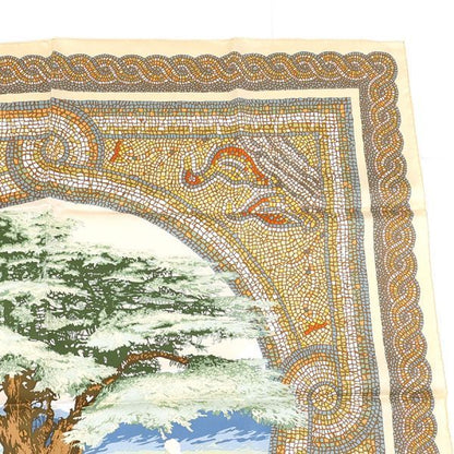 Hermes Carre 90 Sous le Cedre Scarf — view 3