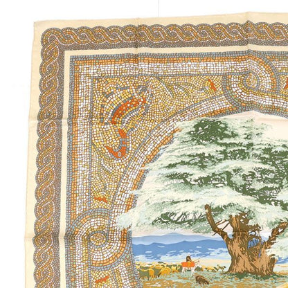 Hermes Carre 90 Sous le Cedre Scarf — view 2