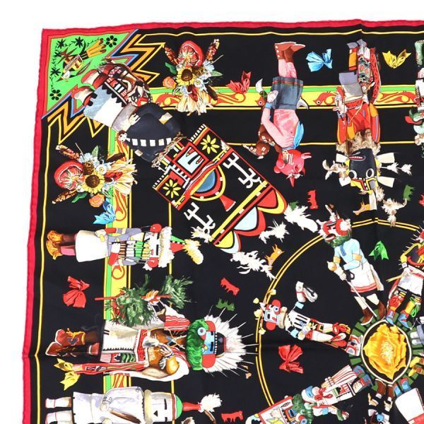 Hermes Carre 90 Kachinas Scarf — view 3