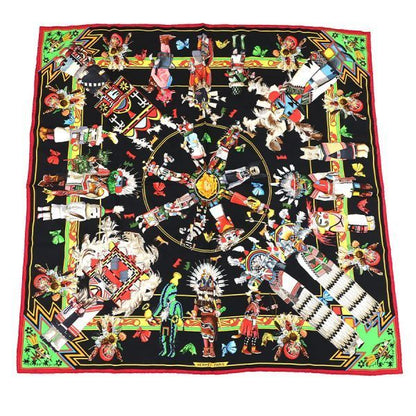 Hermes Carre 90 Kachinas Scarf