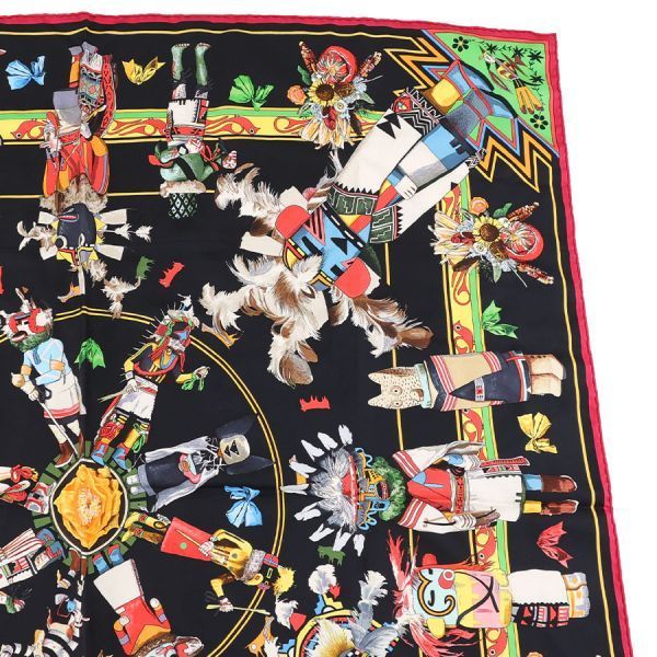 Hermes Carre 90 Kachinas Scarf — view 4
