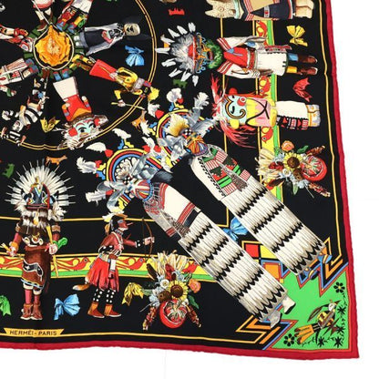 Hermes Carre 90 Kachinas Scarf — view 8
