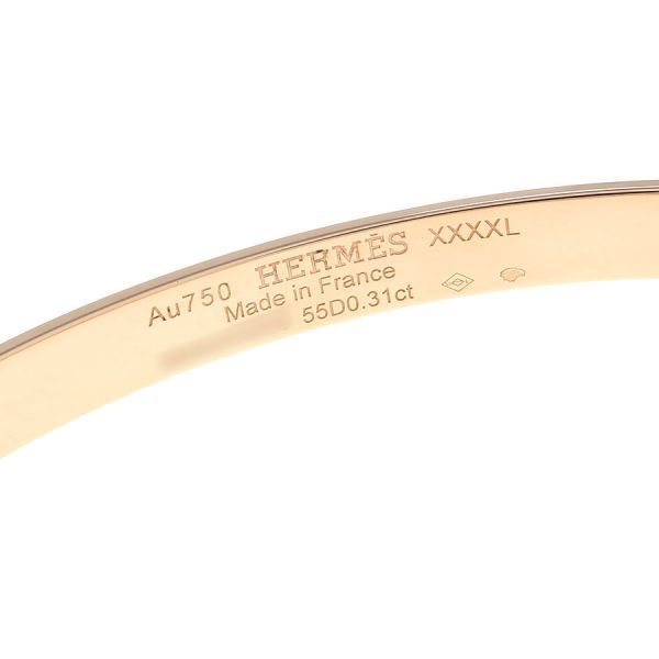 Hermes Kelly Diamond Bracelet PM — view 6
