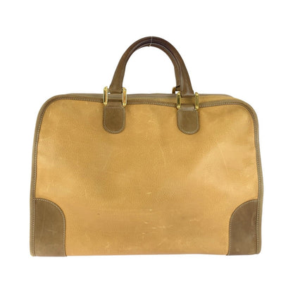 Loewe Anagram Amazona 40 Boston Bag Beige Leather — view 2