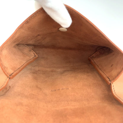 Celine All Soft Pouch Case Brown Black Leather — view 8