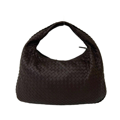 Bottega Veneta Intrecciato Leather Shoulder Bag Brown — view 3