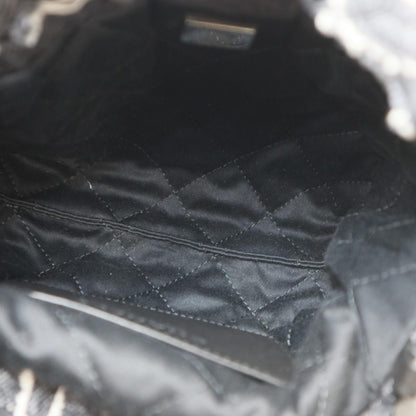 Chanel 22 Mini Denim Hand Bag Shoulder Handbag Black — view 6