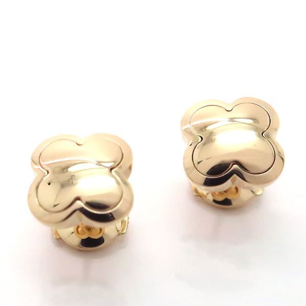 Van Cleef & Arpels Pure Alhambra Earrings 18K Yellow Gold Stud — view 5