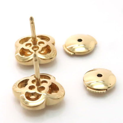 Van Cleef & Arpels Pure Alhambra Earrings 18K Yellow Gold Stud — view 7