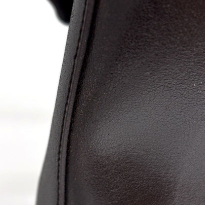 Miu Miu Tote Bag Leather Brown — view 5