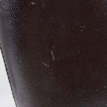 Miu Miu Tote Bag Leather Brown — view 6
