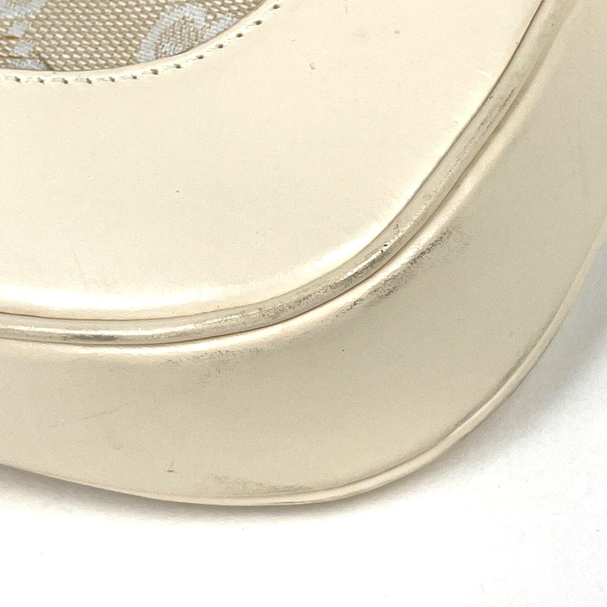 Gucci Shoulder Bag Jackie Line GG Canvas White — view 3