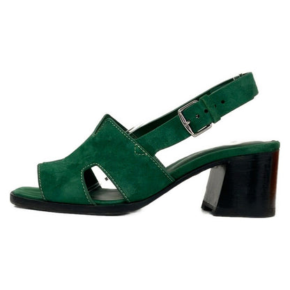 Hermes Sandals Herbe 60 Green