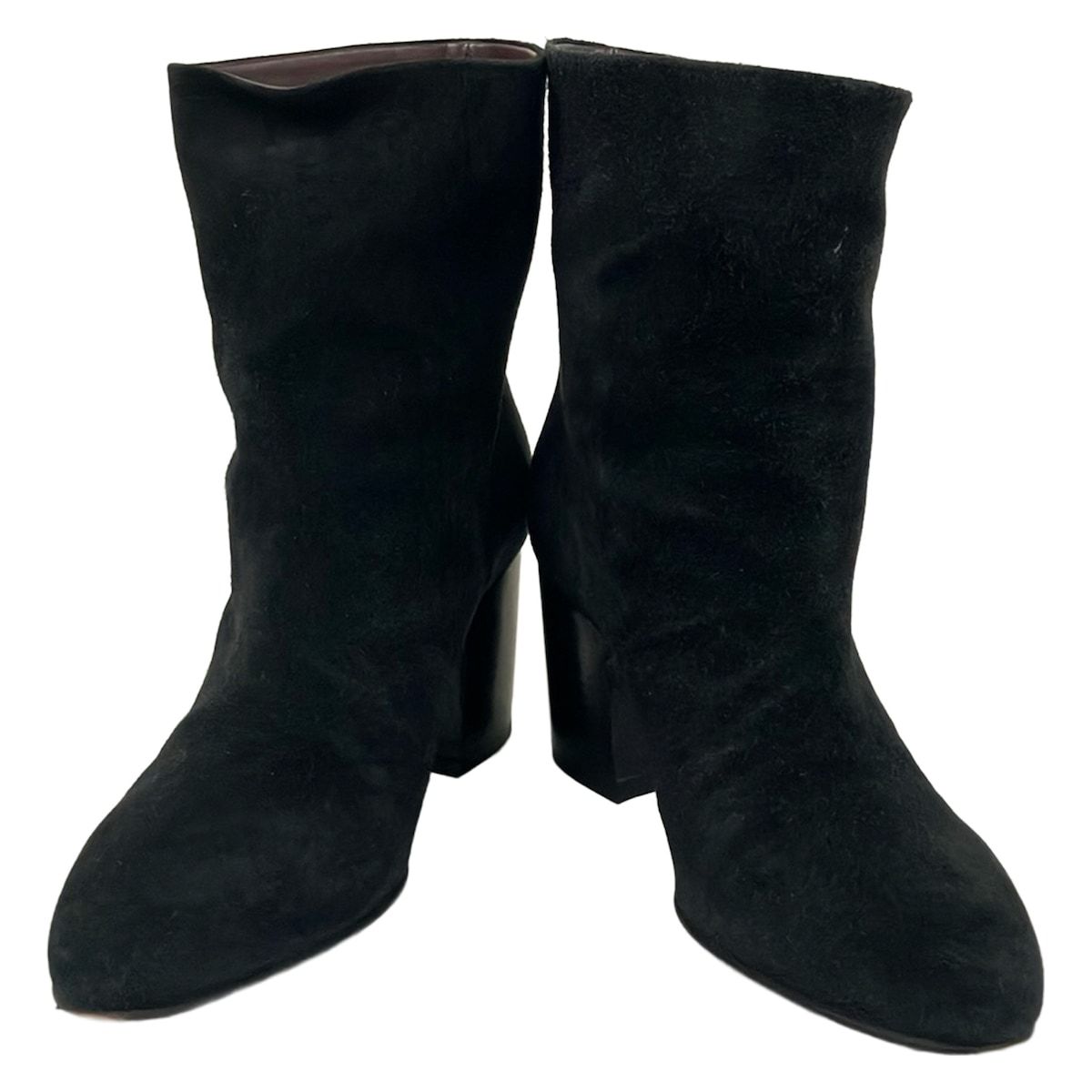 Chanel Short Boots Black CC Logo — view 2