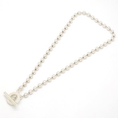 Gucci Ball Chain Necklace Toggle Mantel Sterling Silver — view 2