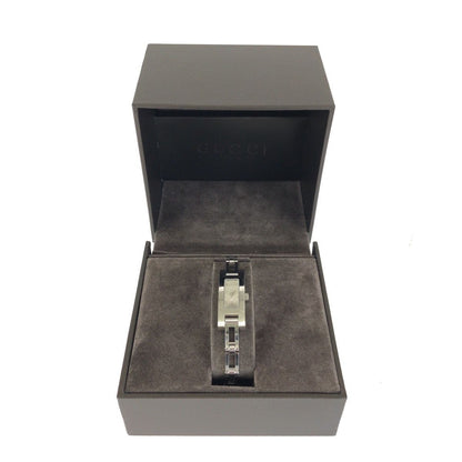 Gucci GG Pattern Bracelet Watch Silver Stainless Steel — view 7