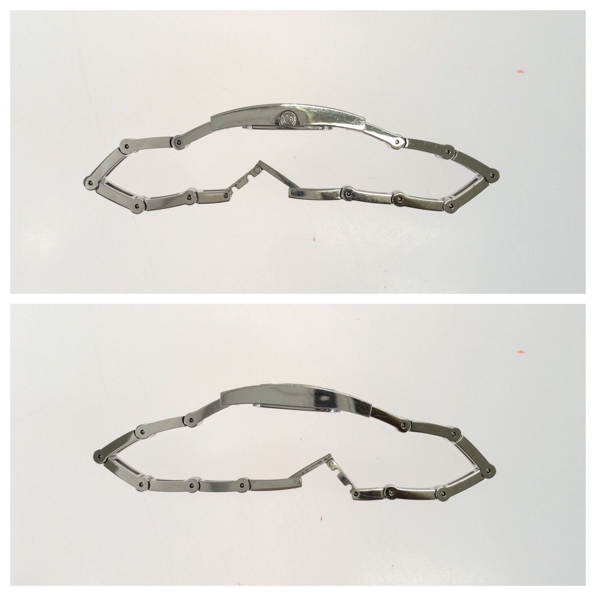 Gucci GG Pattern Bracelet Watch Silver Stainless Steel — view 3