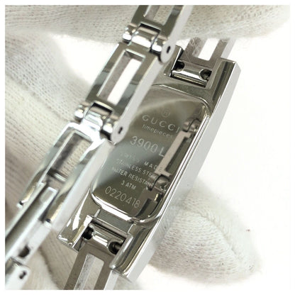 Gucci GG Pattern Bracelet Watch Silver Stainless Steel — view 2