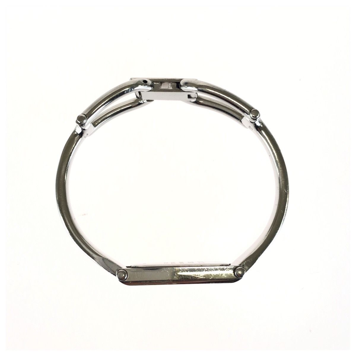 Gucci Bangle Watch Black Silver Stainless Steel — view 6