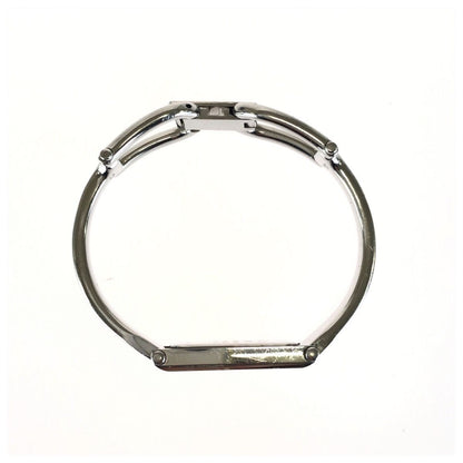 Gucci Bangle Watch Black Silver Stainless Steel — view 6