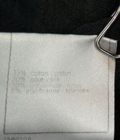 Chanel Sheer Long Sleeve Cardigan 38 — view 4