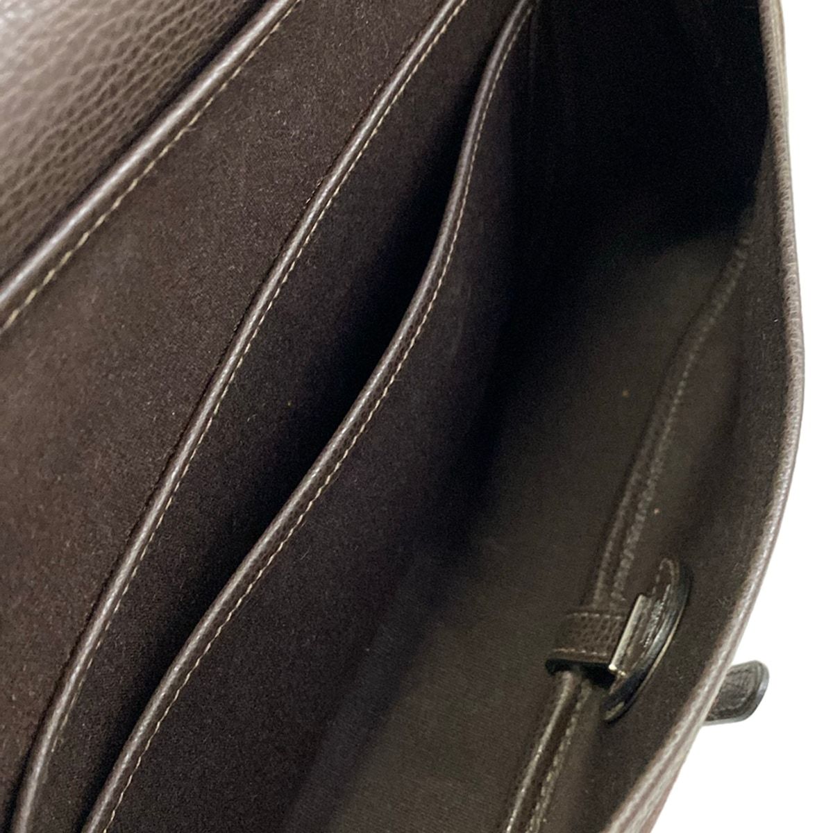 Hermes Shoulder Bag Colorado MM Ebene Silver — view 7