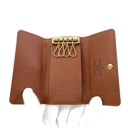 Louis Vuitton Multicles 4 Key Case Monogram Canvas Key Holder — view 4