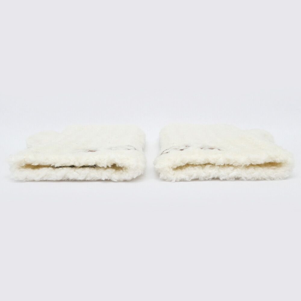 Louis Vuitton Gloves LV Cozy S Cream Wool — view 3