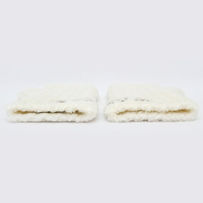 Louis Vuitton Gloves LV Cozy S Cream Wool — view 3