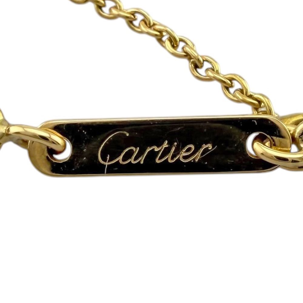 Cartier C Heart Necklace 18k Yellow Gold Diamond — view 7