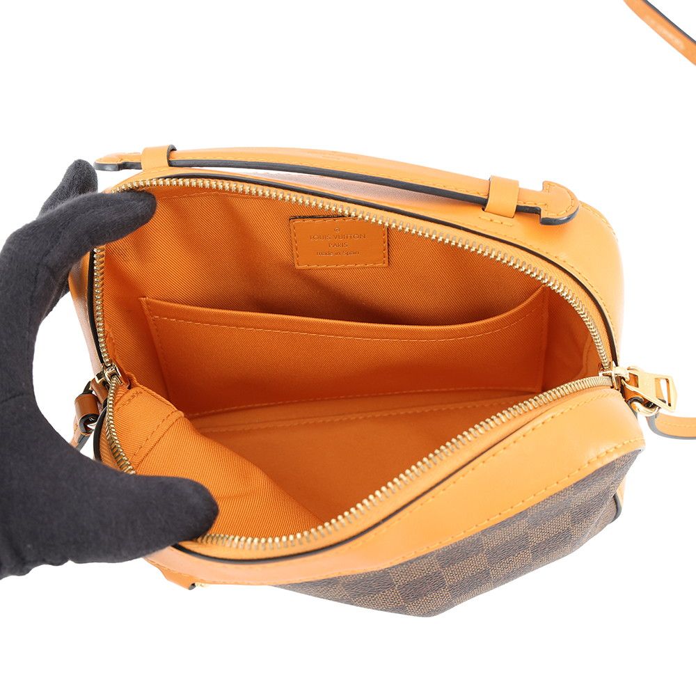 Louis Vuitton Shoulder Pouch Damier Ebene Santa Monica — view 5