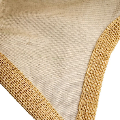 Miu Miu Tote Bag Ivy Raffia Linen Basket — view 6