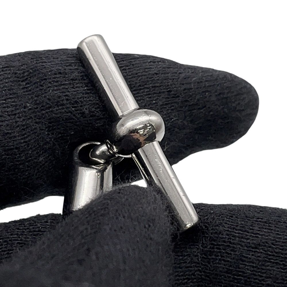 Hermes Bracelet Glenan Black Silver Swift — view 8