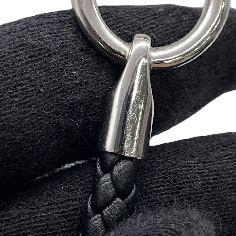 Hermes Bracelet Glenan Black Silver Swift — view 6