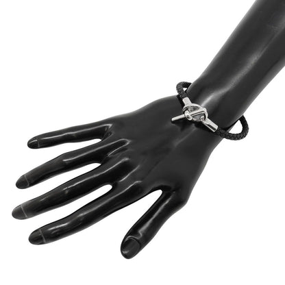 Hermes Bracelet Glenan Black Silver Swift — view 4