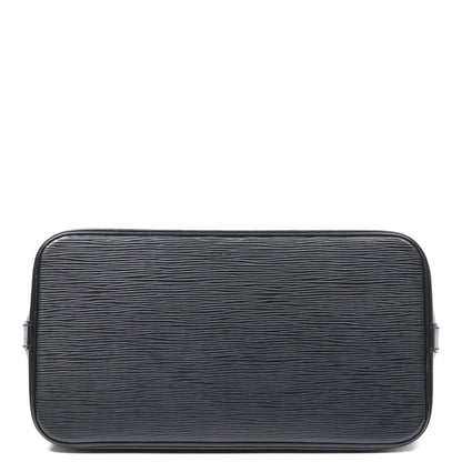 Louis Vuitton Alma Black Epi Handbag — view 6