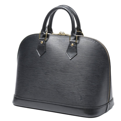 Louis Vuitton Alma Black Epi Handbag — view 2