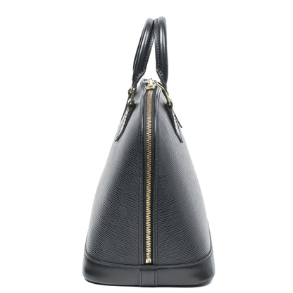 Louis Vuitton Alma Black Epi Handbag — view 3