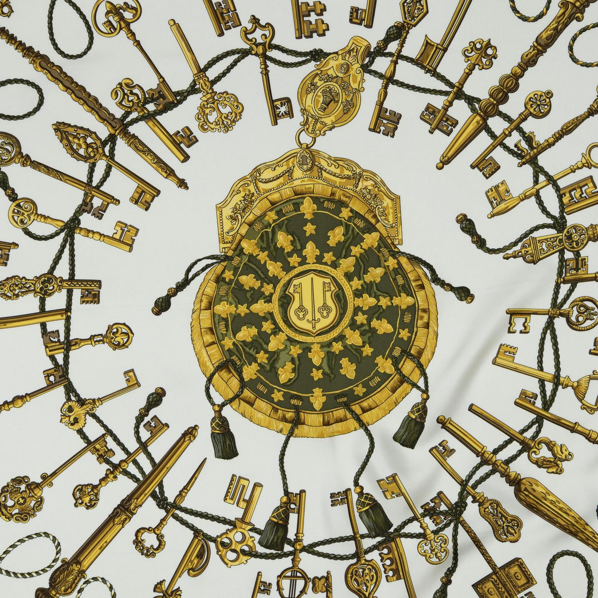 Hermes Scarf Green — view 3