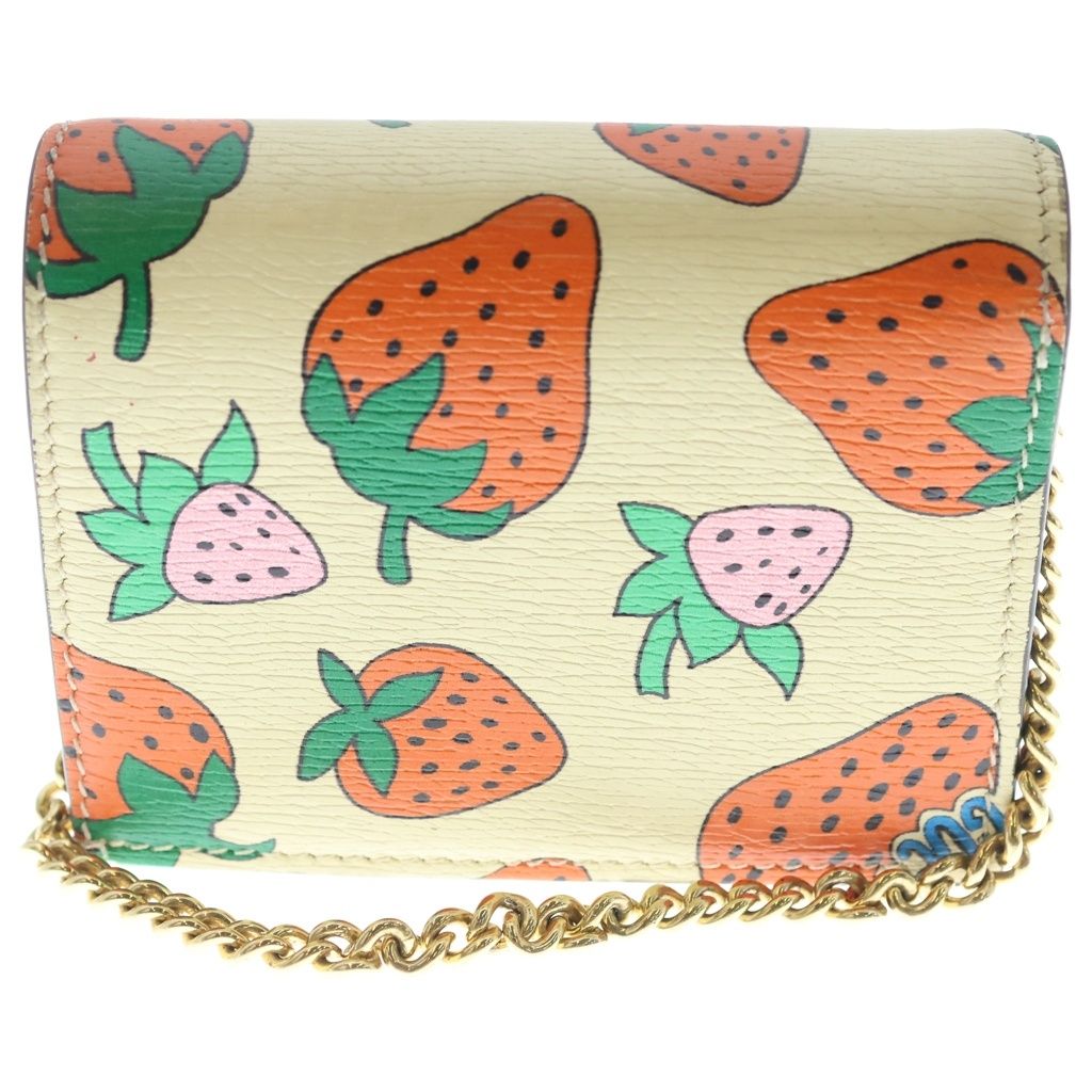 Gucci Zumi Strawberry Bifold Wallet — view 2
