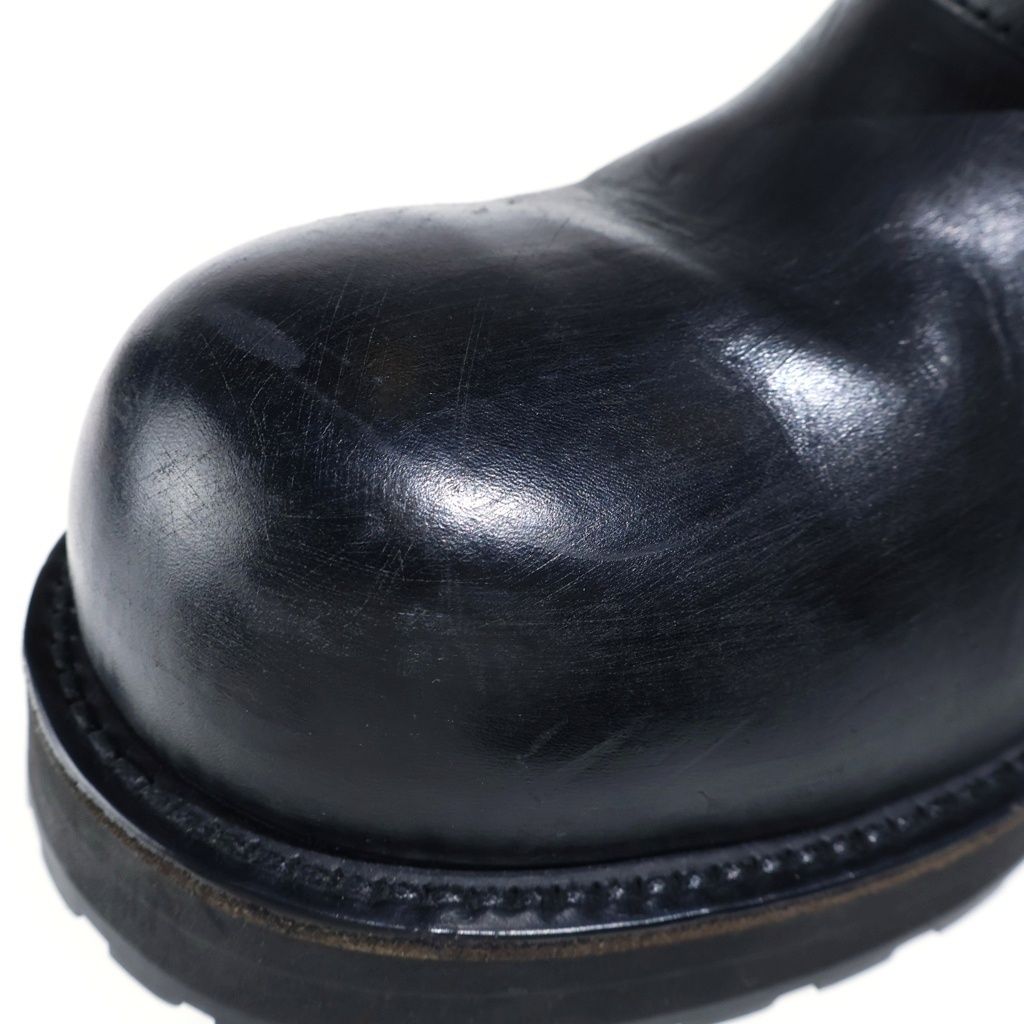 Balenciaga Venom City Boots Leather Black — view 6
