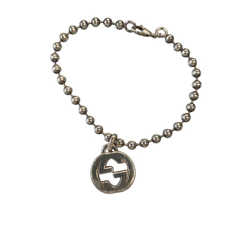 Gucci Interlocking G Bracelet GG Ball Chain — view 2