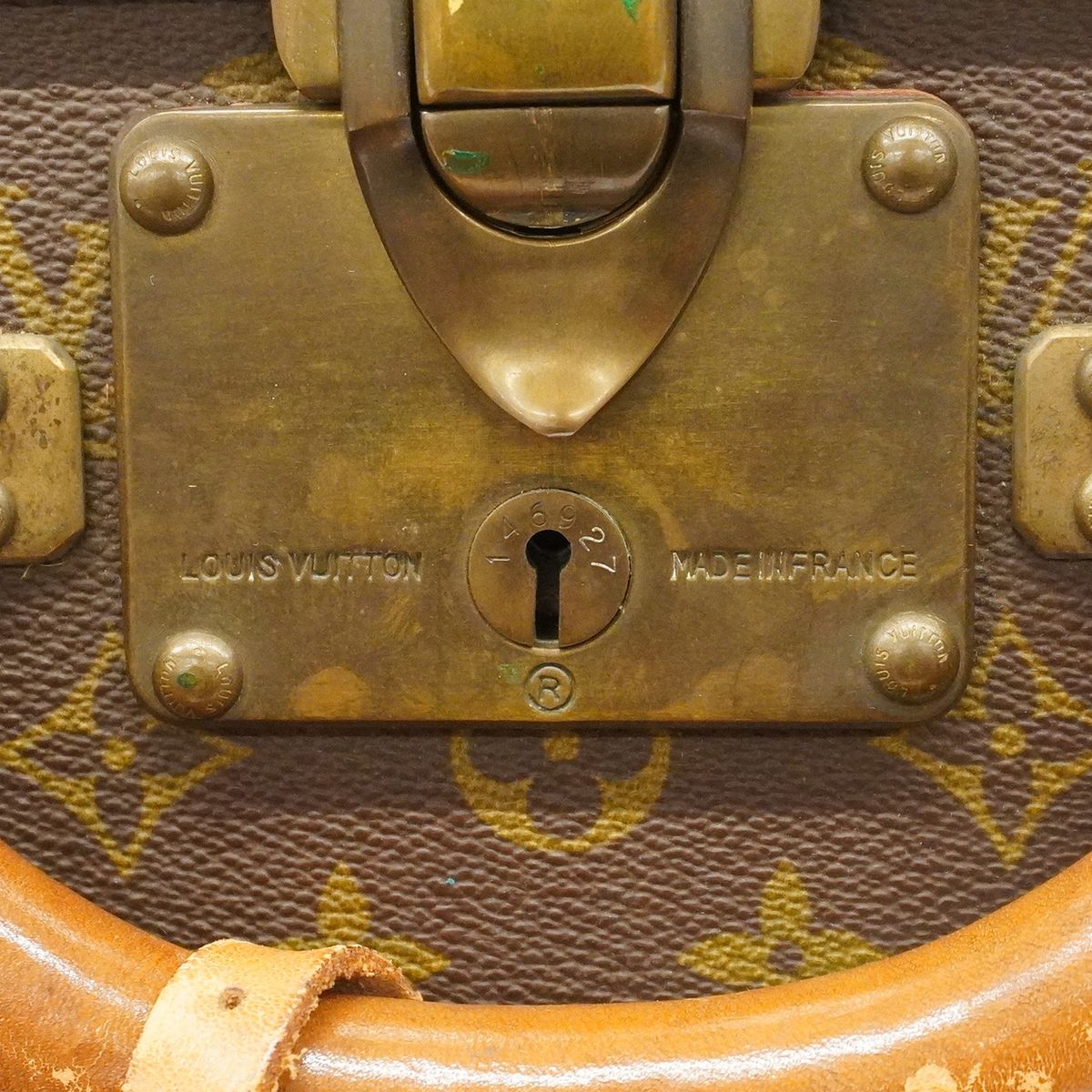 Louis Vuitton Trunk Case Monogram Alzer 65 Brown — view 5