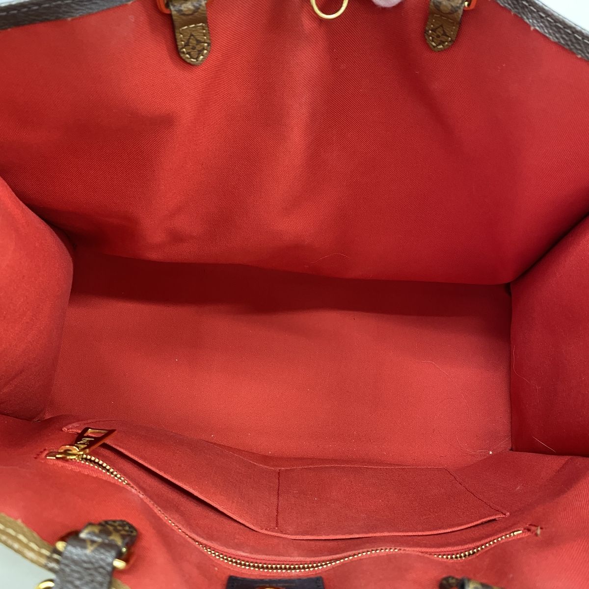 Louis Vuitton Tote Bag Monogram Giant Reverse On The Go GM Brown 2-Way — view 4